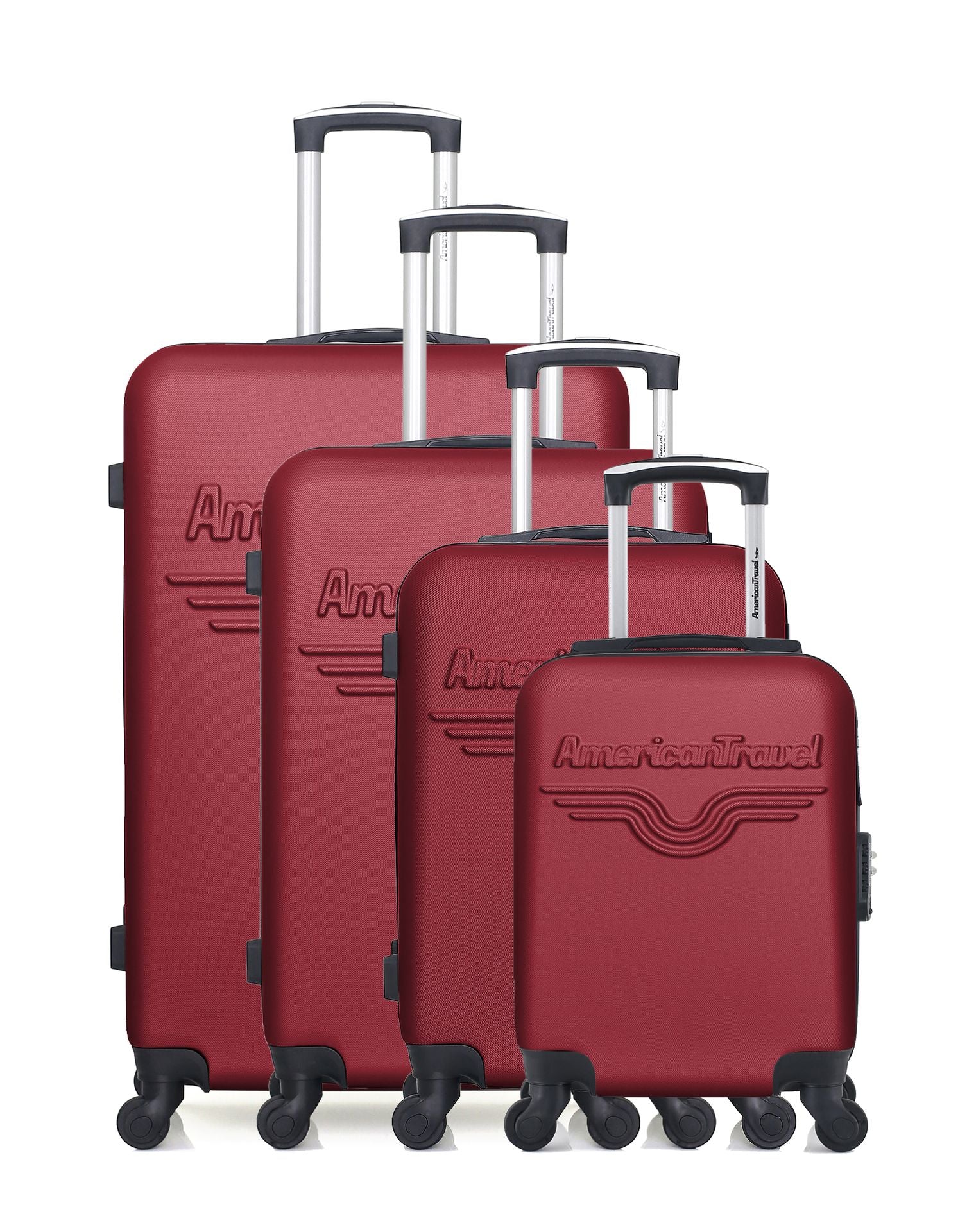 Set de Valises ABS Chelsea-M Roues AMERICAN TRAVEL