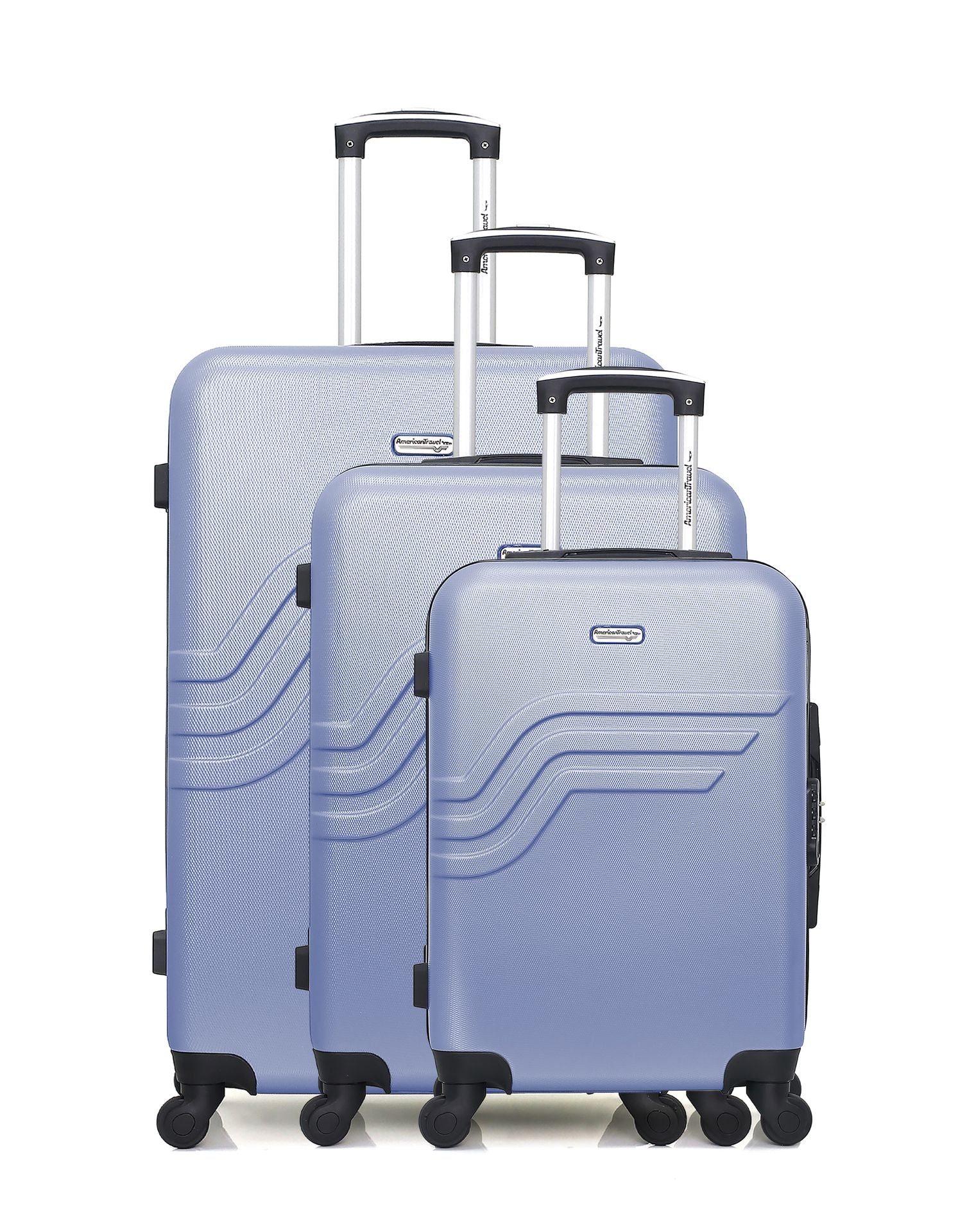 ukiさま専用❣️VOYAGE❣️vaqutaux Set de 3 valises Abs Queens 4 Roues 75 cm I American Travel