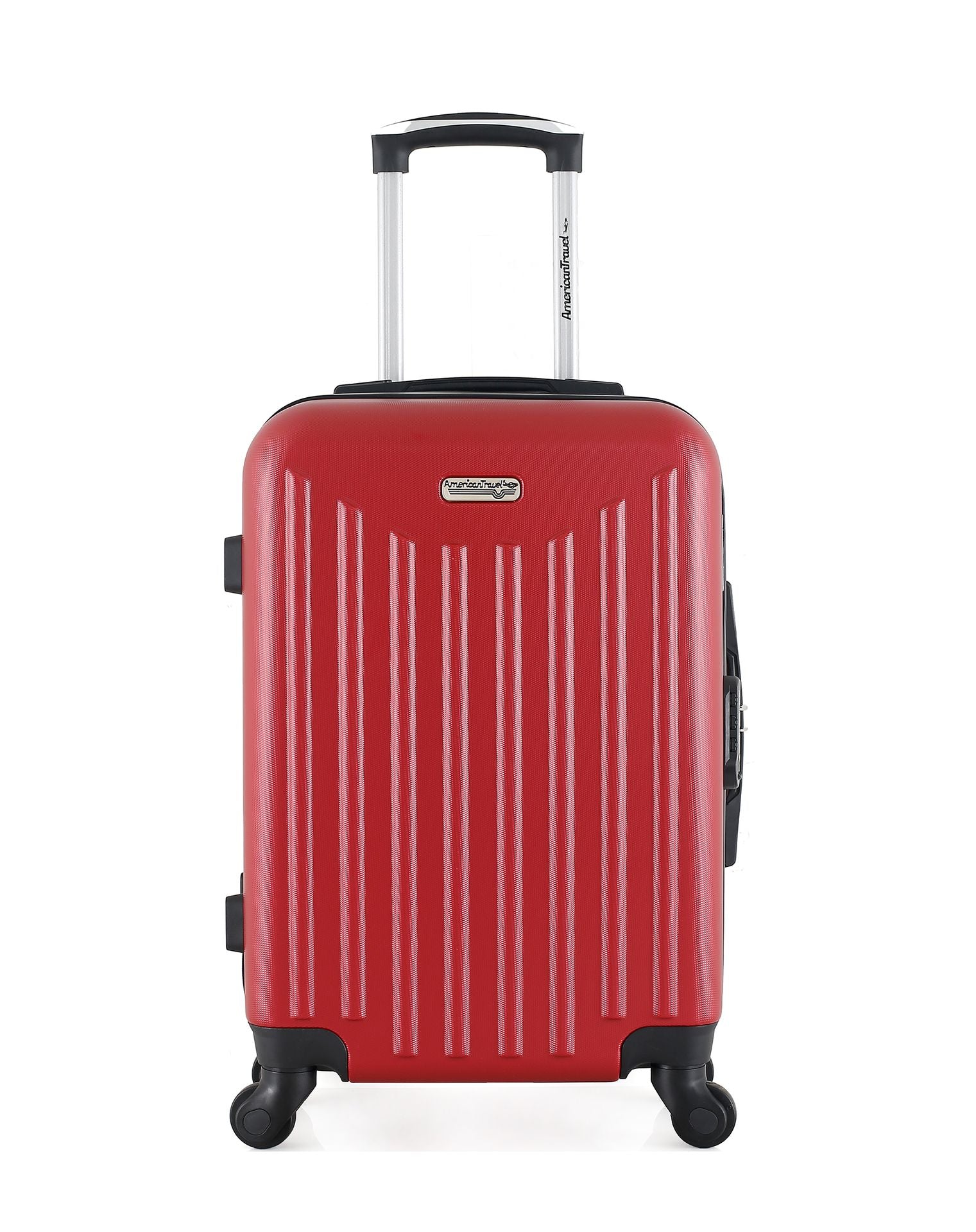 Valise Cabine Madisson – 55 Cm – 4 Roues – Rouge – ABS/Polycarbonate – Neuve
