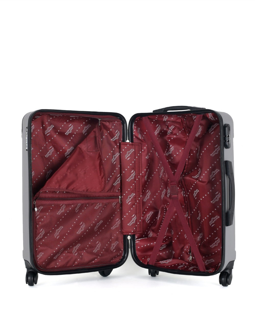 Valise Weekend ABS HARLEM-A 4 Roues 60 cm