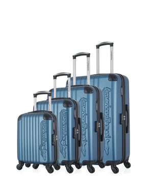 Set de 4 Valises Rigides BUDAPEST-M