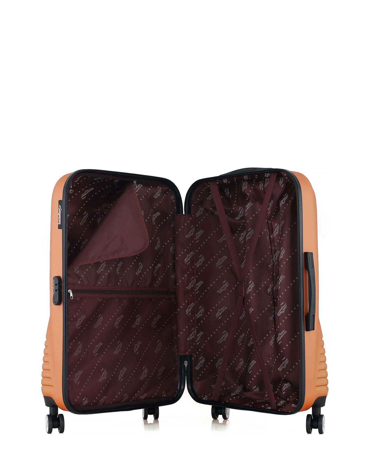 AMERICAN TRAVEL - LOT DE 3 - Valises grand format, weekend et cabine DC