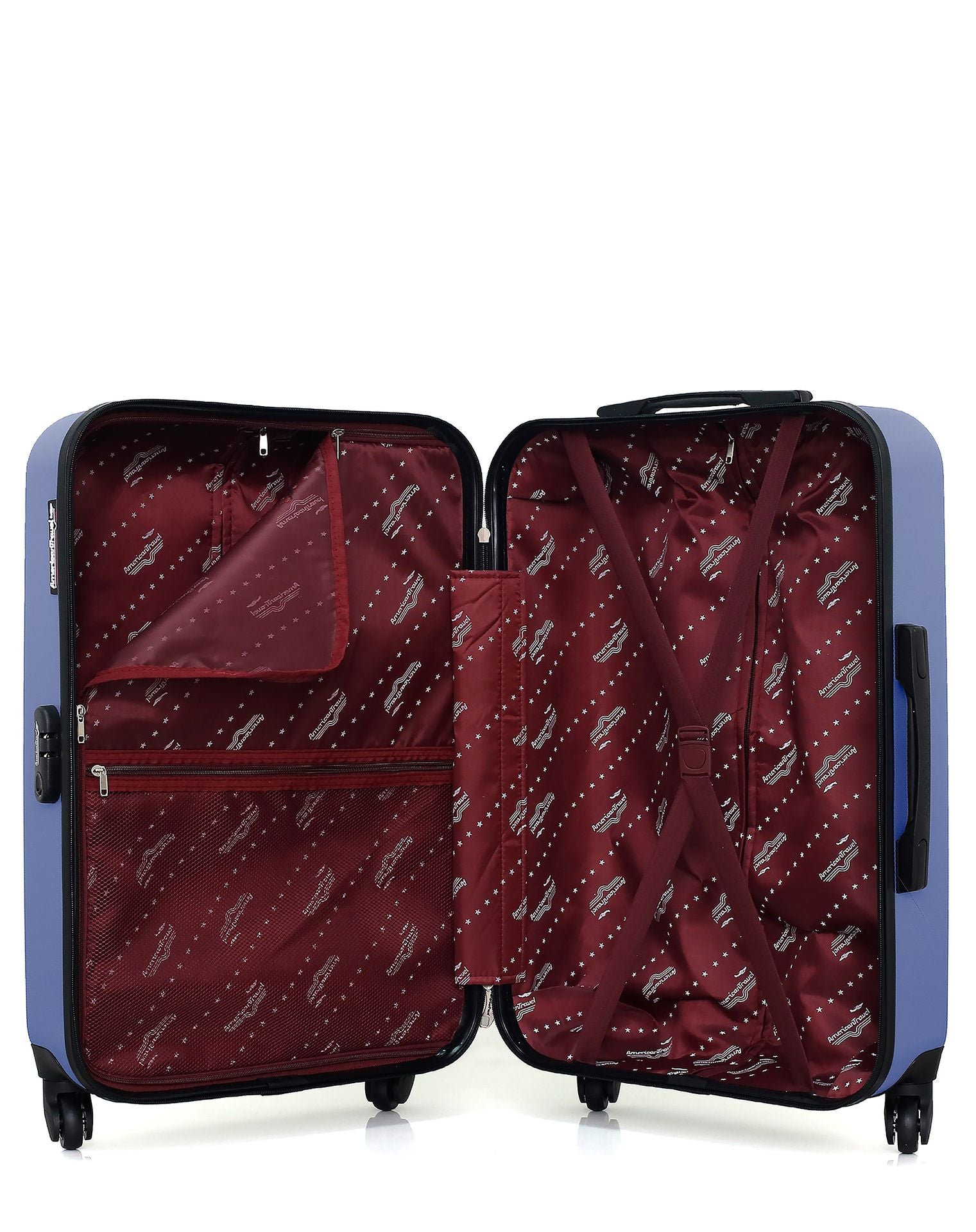 Set de 2 Valises Weekend et Cabine Abs QUEENS 4 roues
