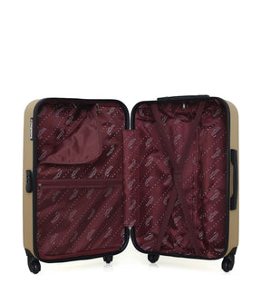 Lot de 3 Valises Rigides Taille Moyenne, Cabine et Cabine XXS SPRINGFIELD
