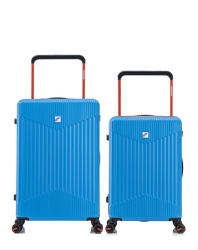 Lot de 2 Valises Rigides Grand Format et Taille Moyenne NORTH BEACH