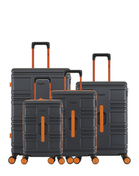 Lot de 4 Valises Rigides Grand Format, Taille Moyenne, Cabine et Cabine XS EVERGLADES