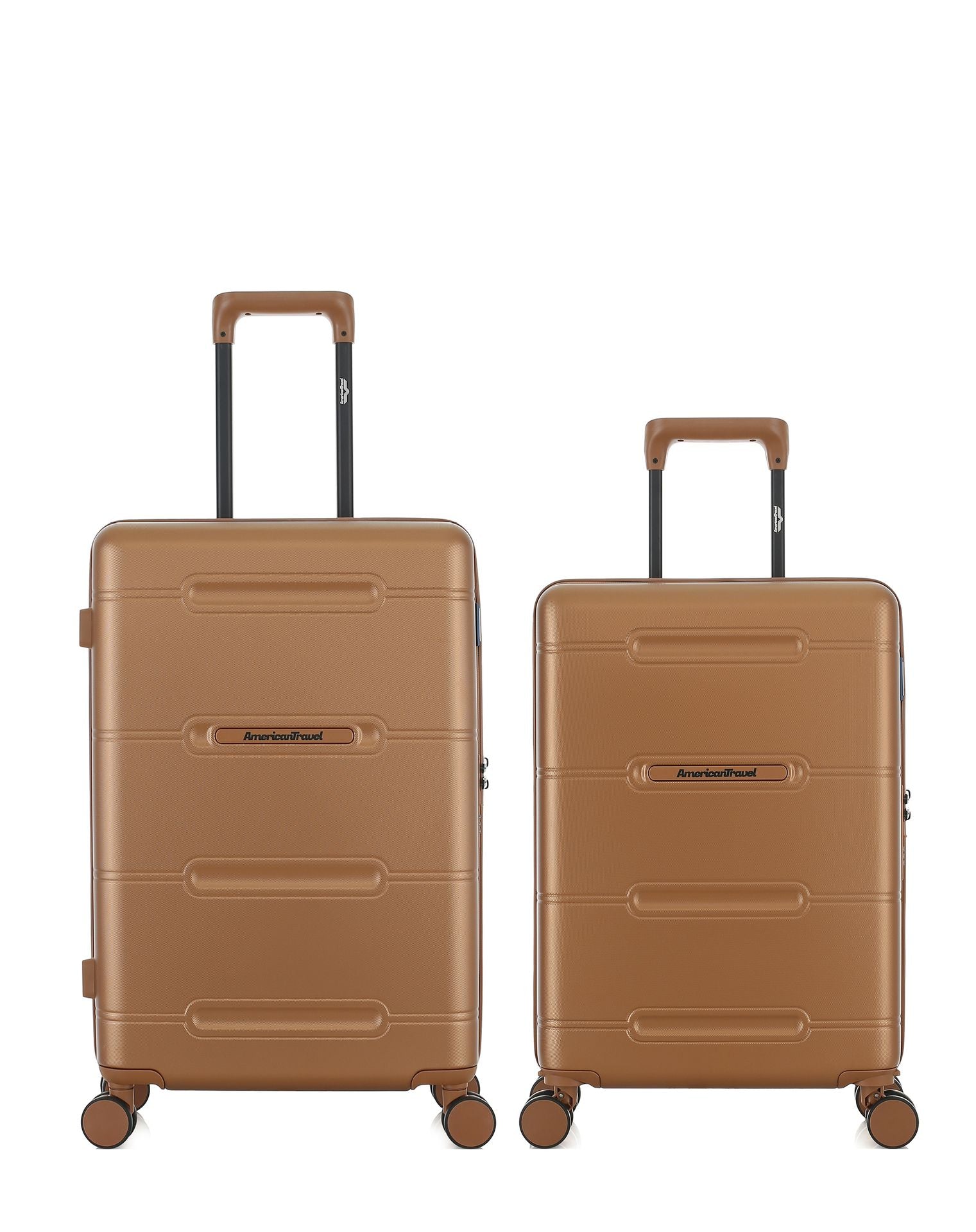 Lot de 2 Valises Rigides Taille Moyenne et Cabine CLEVELAND
