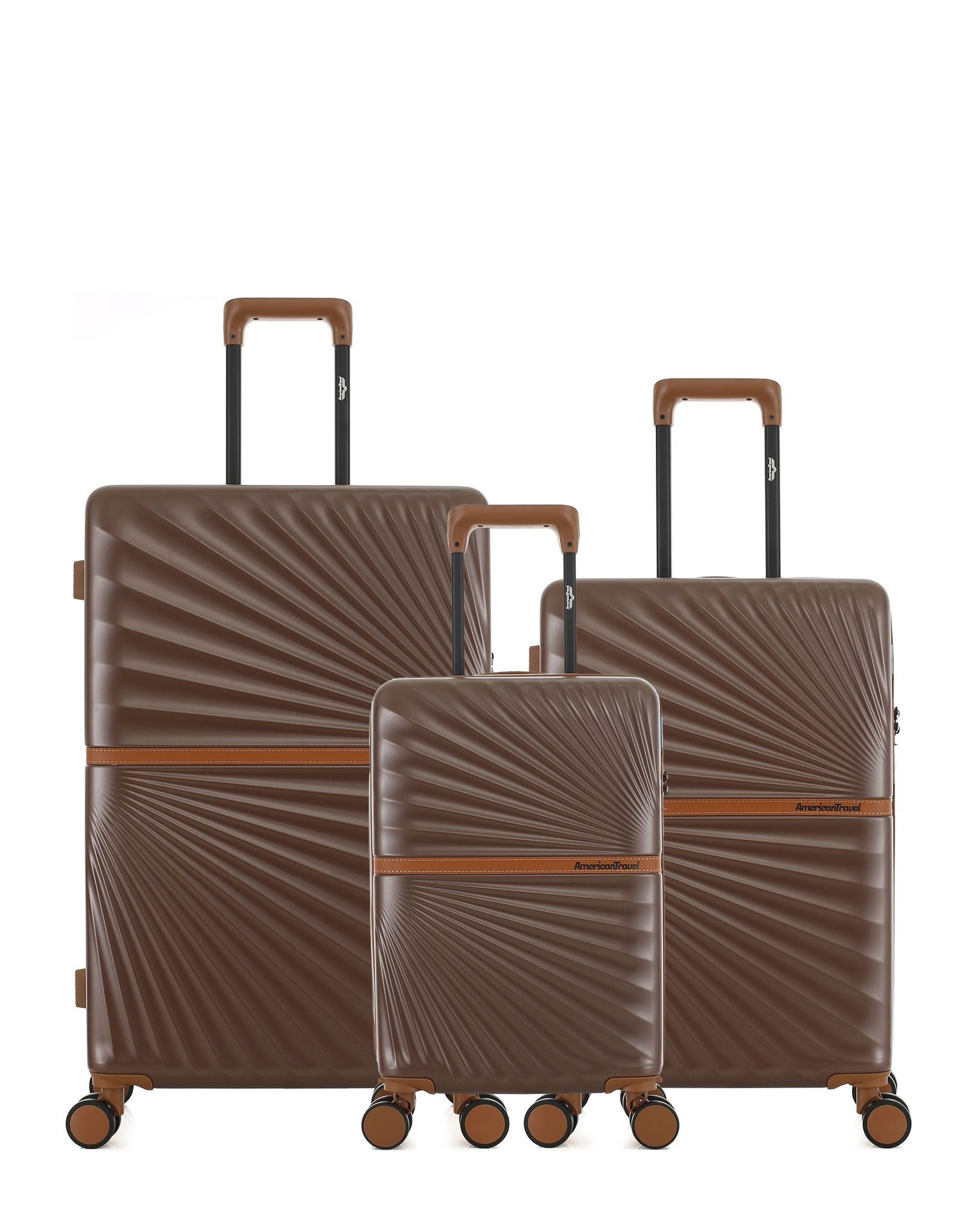 Lot de 3 Valises Rigides Grand Format, Taille Moyenne et Cabine XS OAKLAND