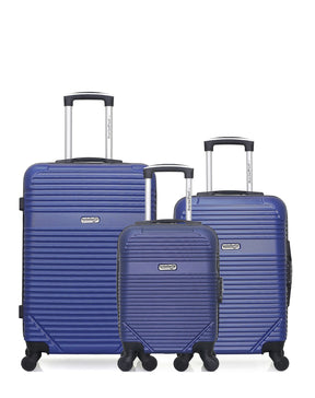 AMERICAN TRAVEL  -  Lot de 3  -  Valise weekend , valise cabine et valise cabine XXS MEMPHIS