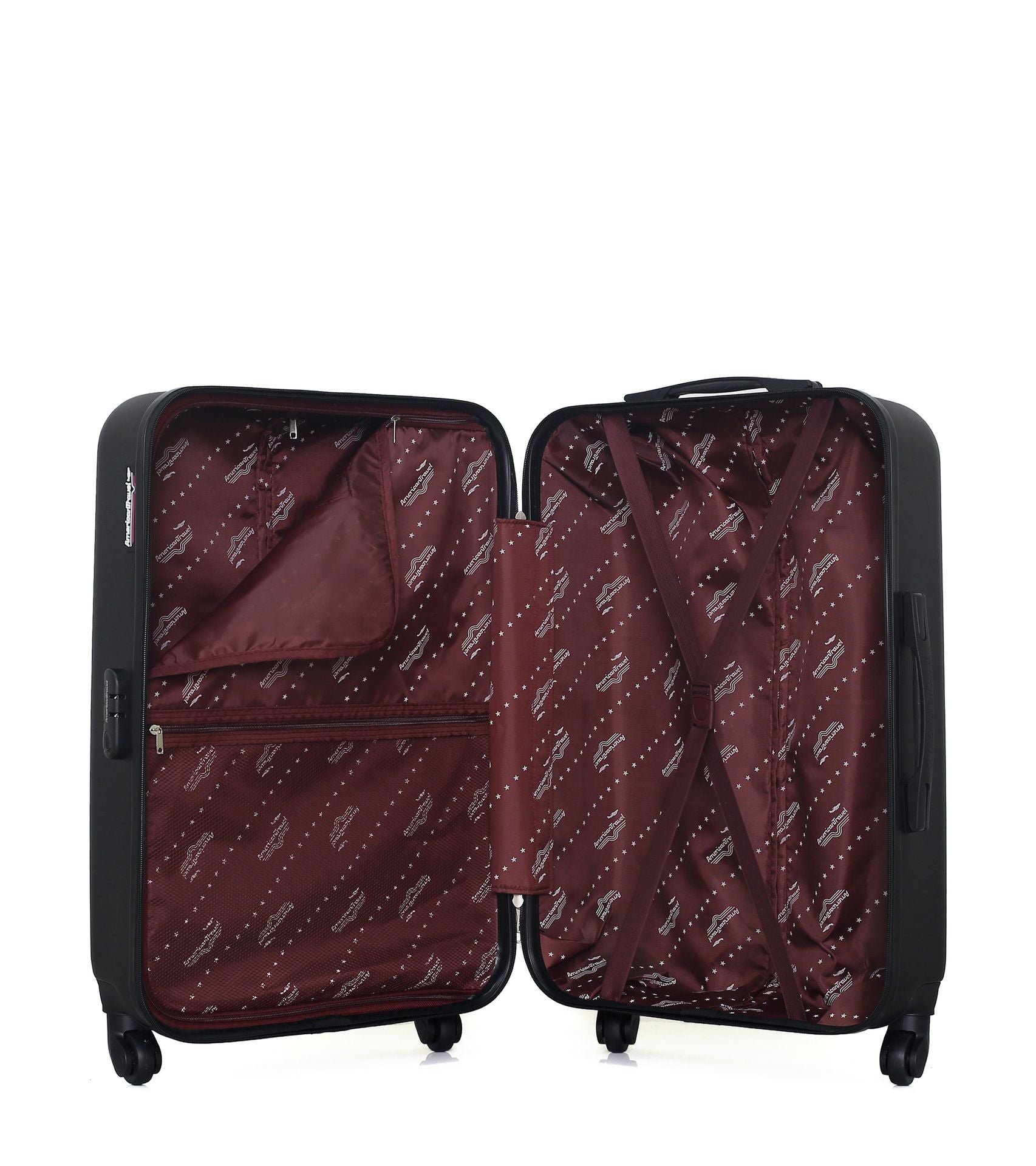 AMERICAN TRAVEL - LOT DE 2 - Valises weekend et vanity CHELSEA