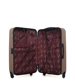 AMERICAN TRAVEL - LOT DE 3 - Valises grand format, cabine et vanity CHELSEA