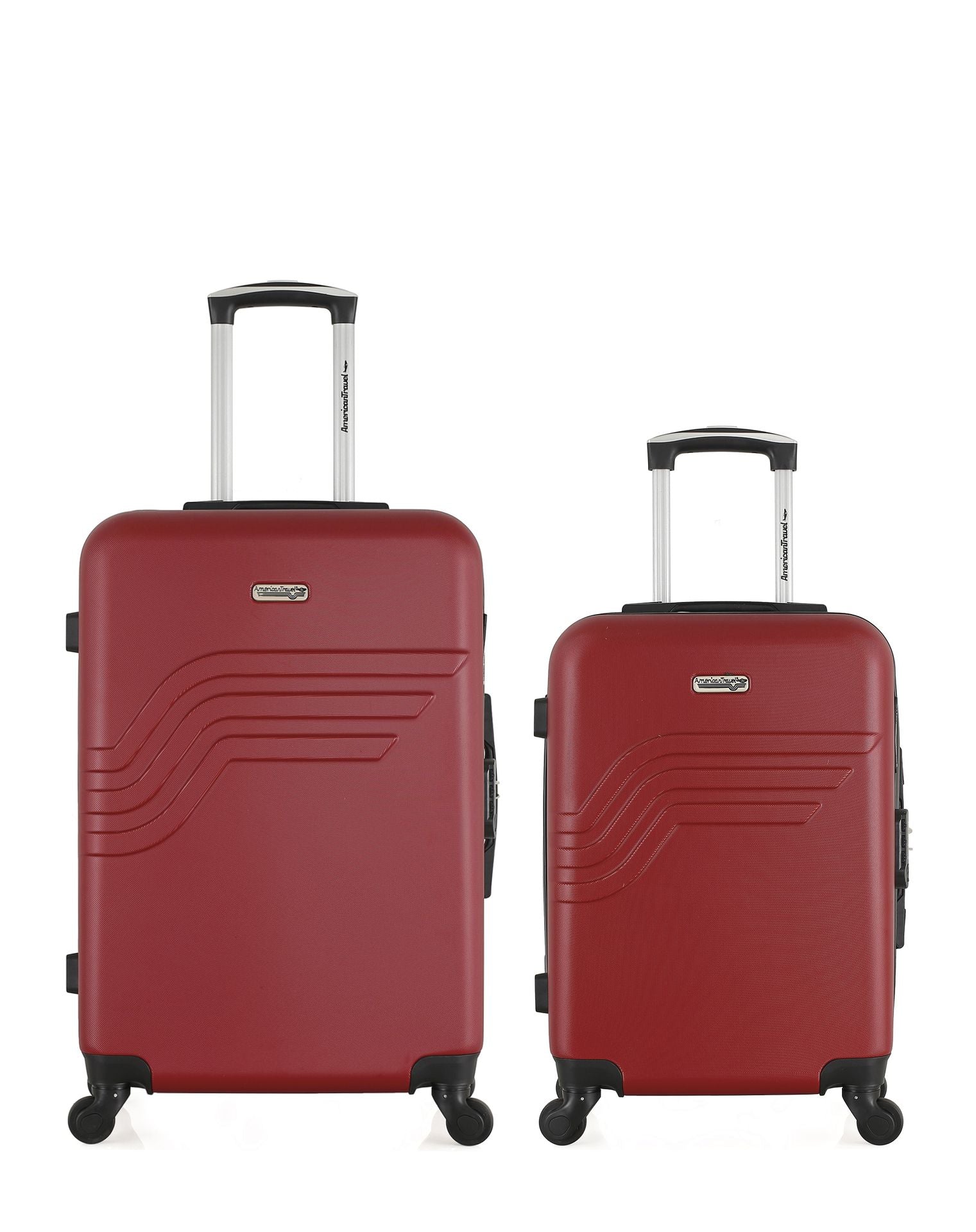 Set de 2 Valises Weekend et Cabine Abs QUEENS 4 roues