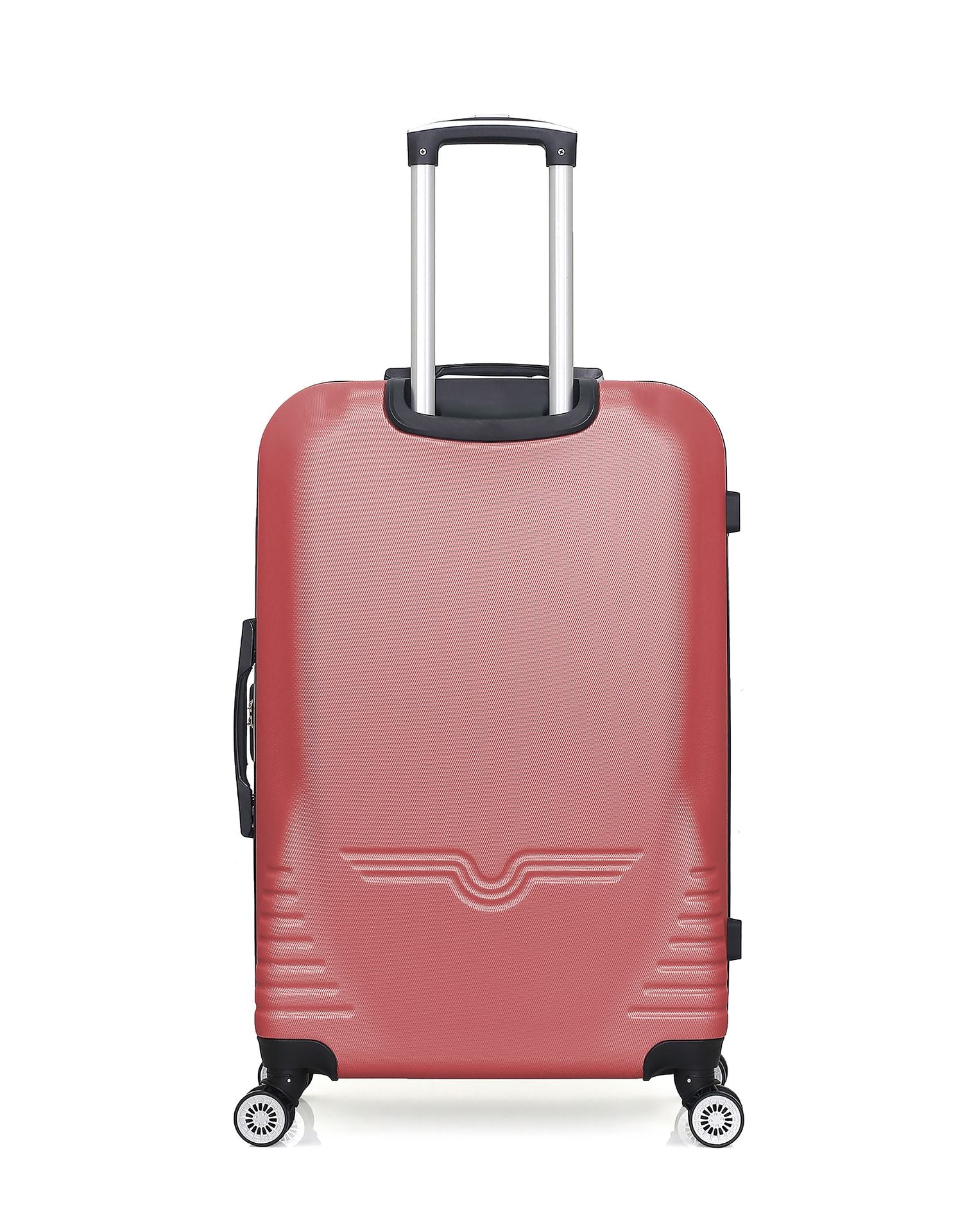 Lot de 4 étiquettes de bagage en cuir avec drapeau américain Lot de 4 étiquettes de bagage en cuir avec drapeau américain