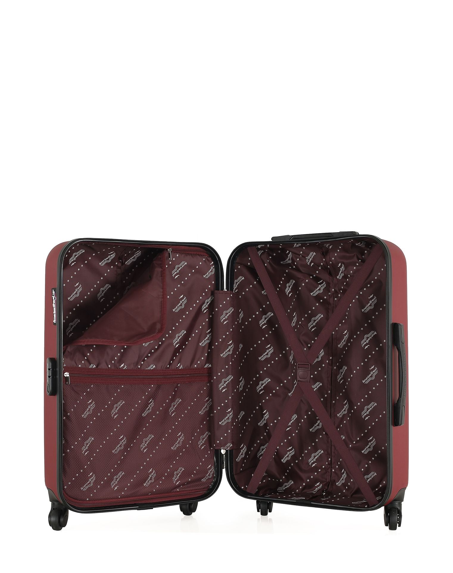 Set de 2 Valises Weekend et Cabine Abs QUEENS 4 roues