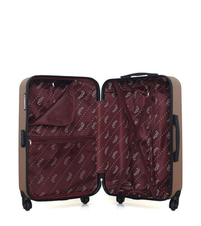 AMERICAN TRAVEL - LOT DE 2 - Valises weekend et vanity CHELSEA