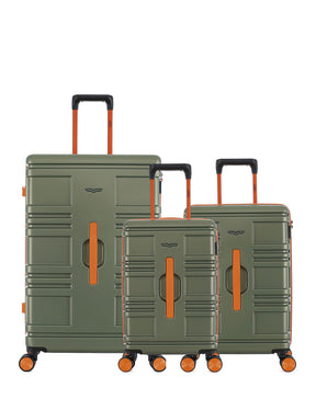 Lot de 3 Valises Rigides Grand Format, Cabine et Cabine XS EVERGLADES