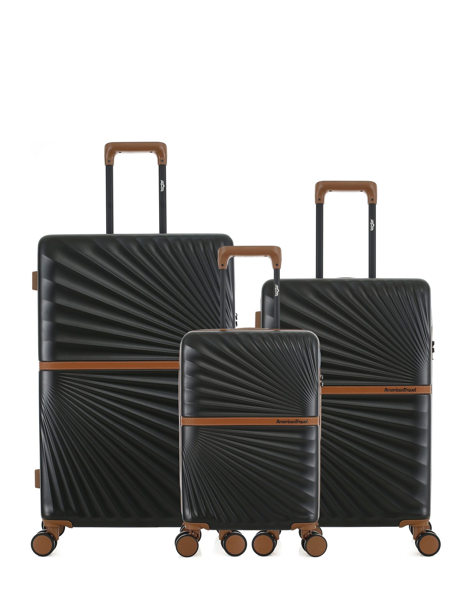 Lot de 3 Valises Rigides Grand Format, Taille Moyenne et Cabine XS OAKLAND