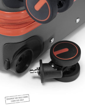 Lot de 2 Valises Rigides Taille Moyenne et Cabine NORTH BEACH