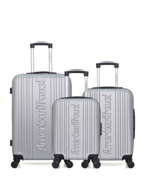 Lot de 3 Valises Rigides Taille Moyenne, Cabine et Cabine XXS SPRINGFIELD