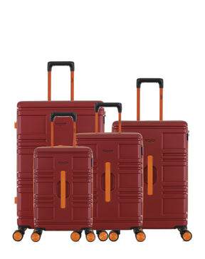 Lot de 4 Valises Rigides Grand Format, Taille Moyenne, Cabine et Cabine XS EVERGLADES