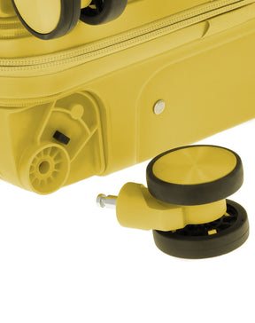 Lot de 4 Valises Rigides Grand Format, Taille Moyenne, Cabine et Cabine XS CLEVELAND