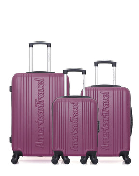 Lot de 3 Valises Rigides Taille Moyenne, Cabine et Cabine XXS SPRINGFIELD