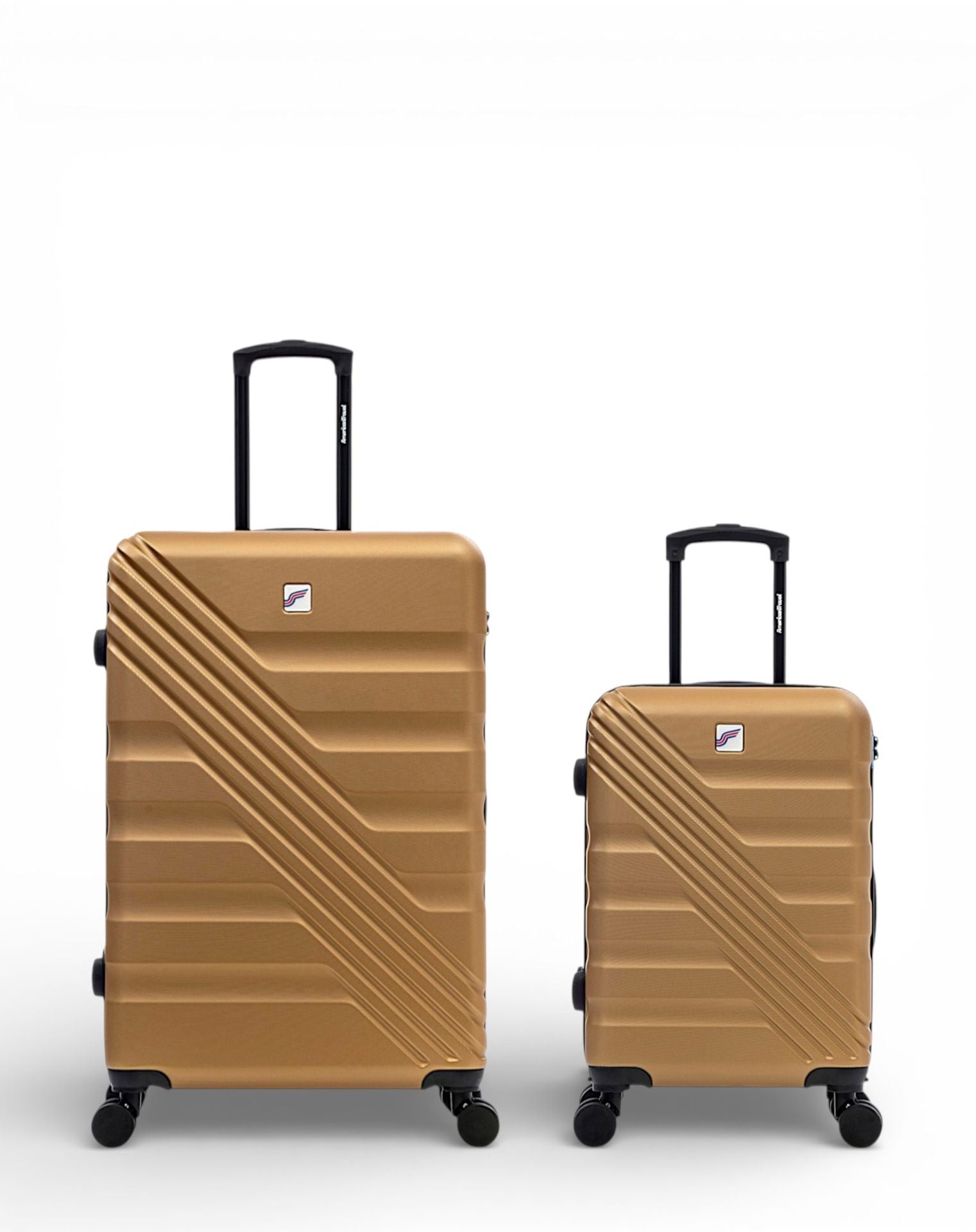 Lot de 2 Valises Rigides Grand Format et Cabine REDWOOD