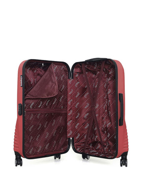 AMERICAN TRAVEL - LOT DE 3 - Valises grand format, weekend et cabine DC