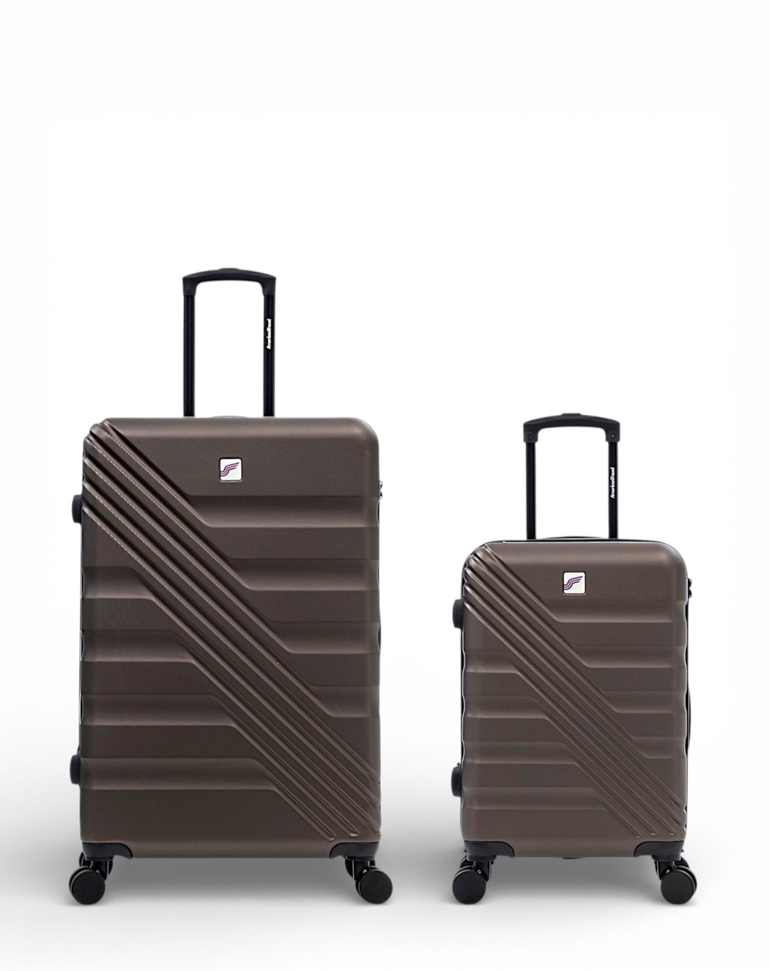 Lot de 2 Valises Rigides Grand Format et Cabine REDWOOD