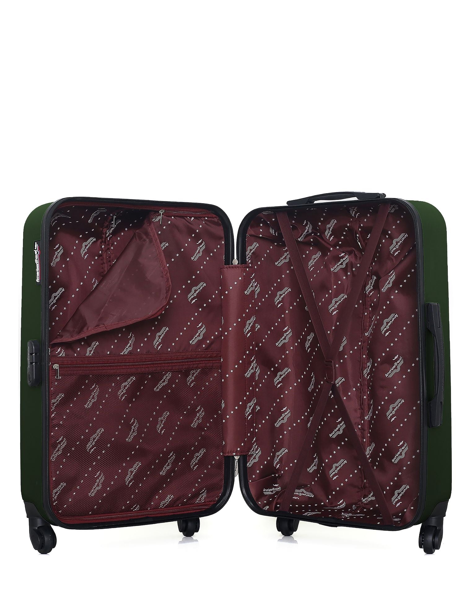 AMERICAN TRAVEL - LOT DE 2 - Valises weekend et vanity CHELSEA