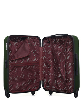 AMERICAN TRAVEL - LOT DE 2 - Valises weekend et vanity CHELSEA