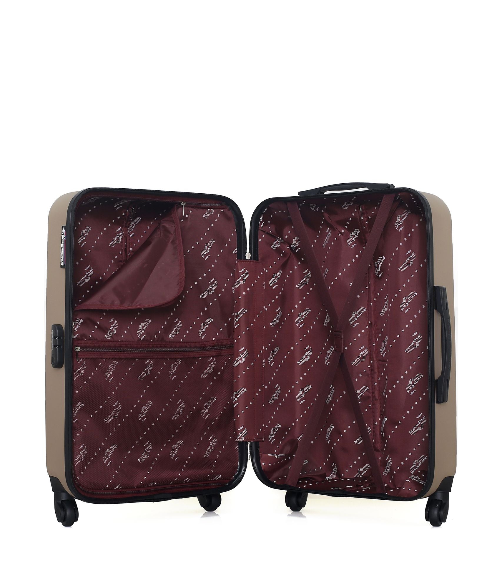 AMERICAN TRAVEL - LOT DE 2 - Valises weekend et vanity CHELSEA