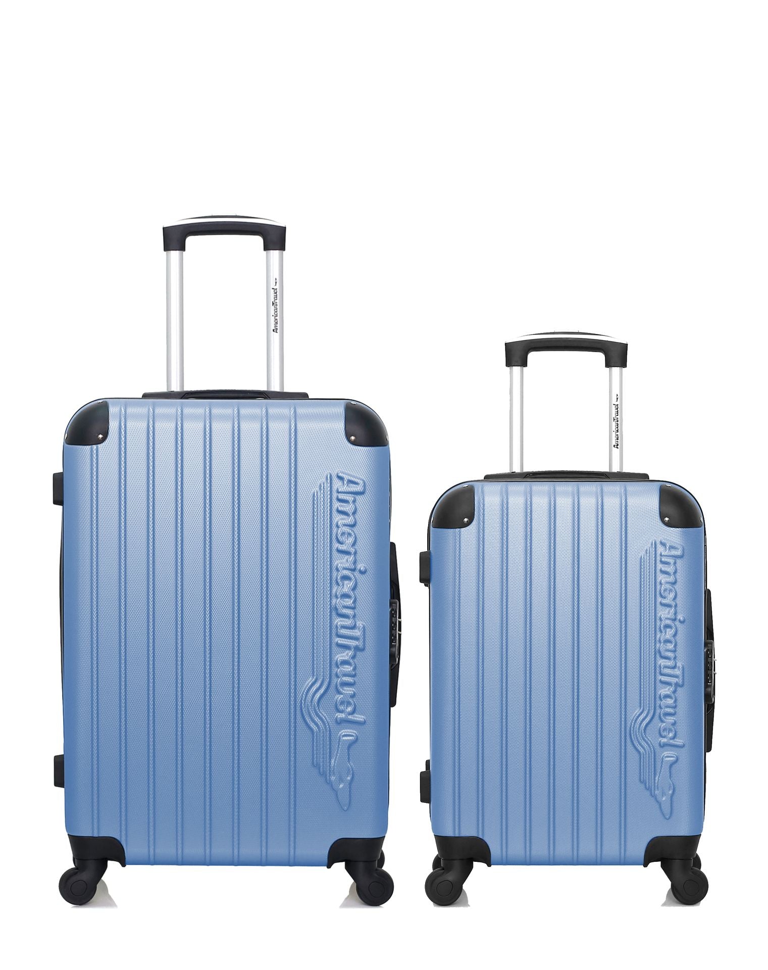 Set de 2 Valises Weekend et Cabine Abs BUDAPEST 4 roues