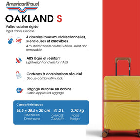 Valise Cabine Rigide OAKLAND