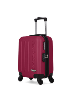 Lot de 3 Valises Rigides Grand Format, Taille Moyenne et Cabine XXS BRONX