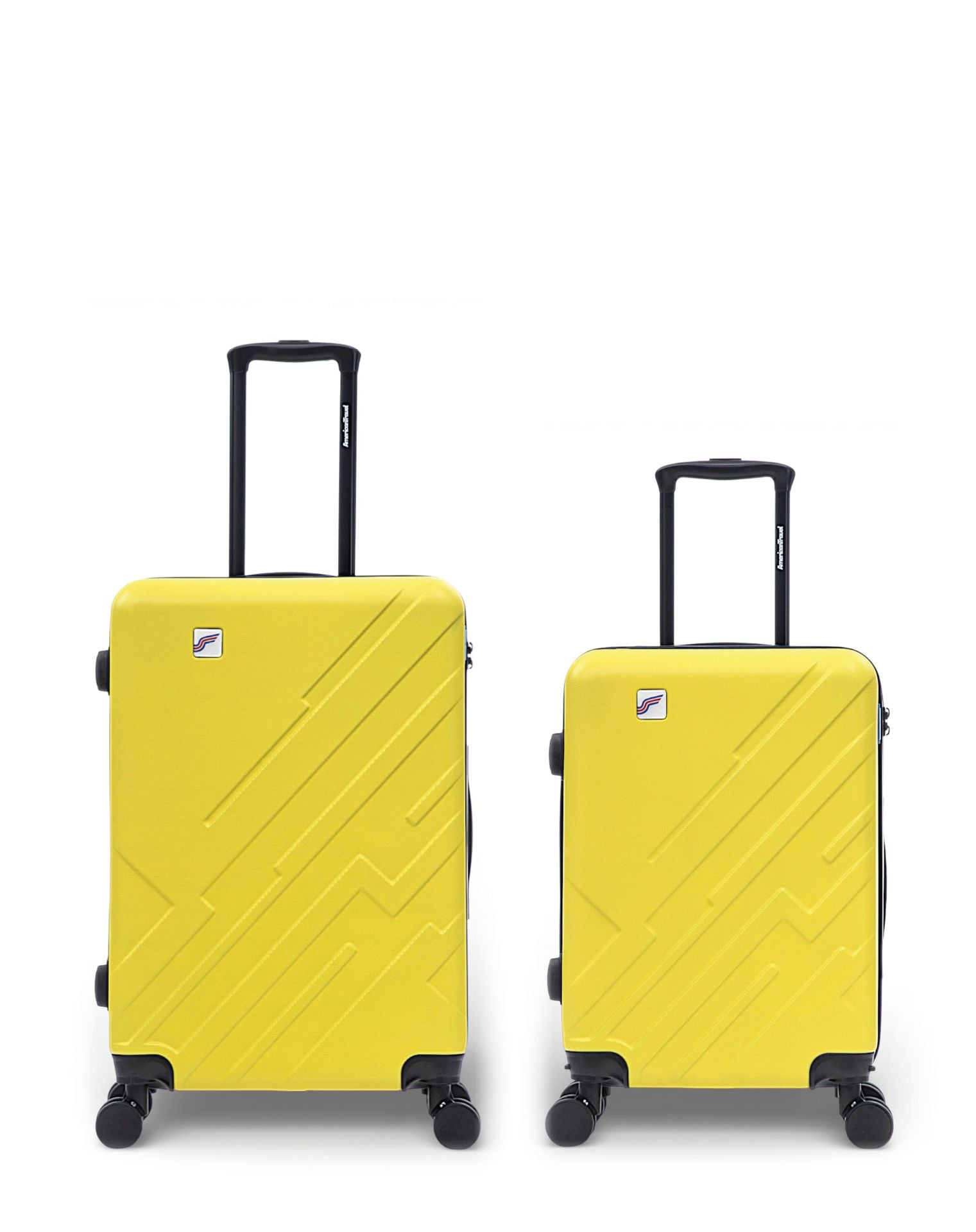 Lot de 2 Valises Rigides Taille Moyenne et Cabine YELLOWSTONE