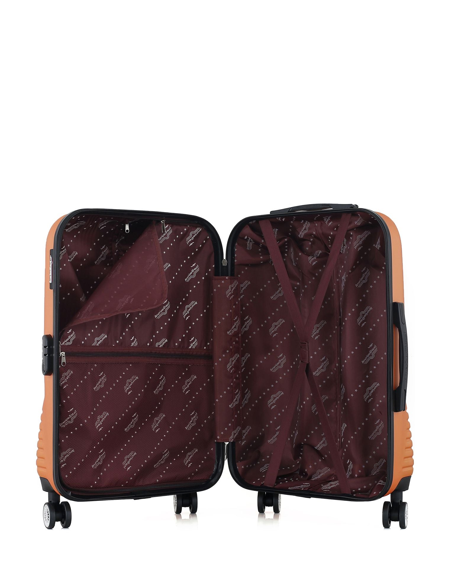 Set de 2 Valises Weekend et Cabine Abs DC 4 roues