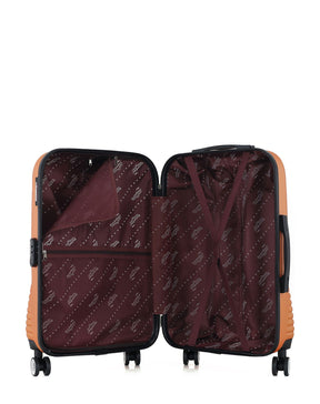 Set de 2 Valises Weekend et Cabine Abs DC 4 roues