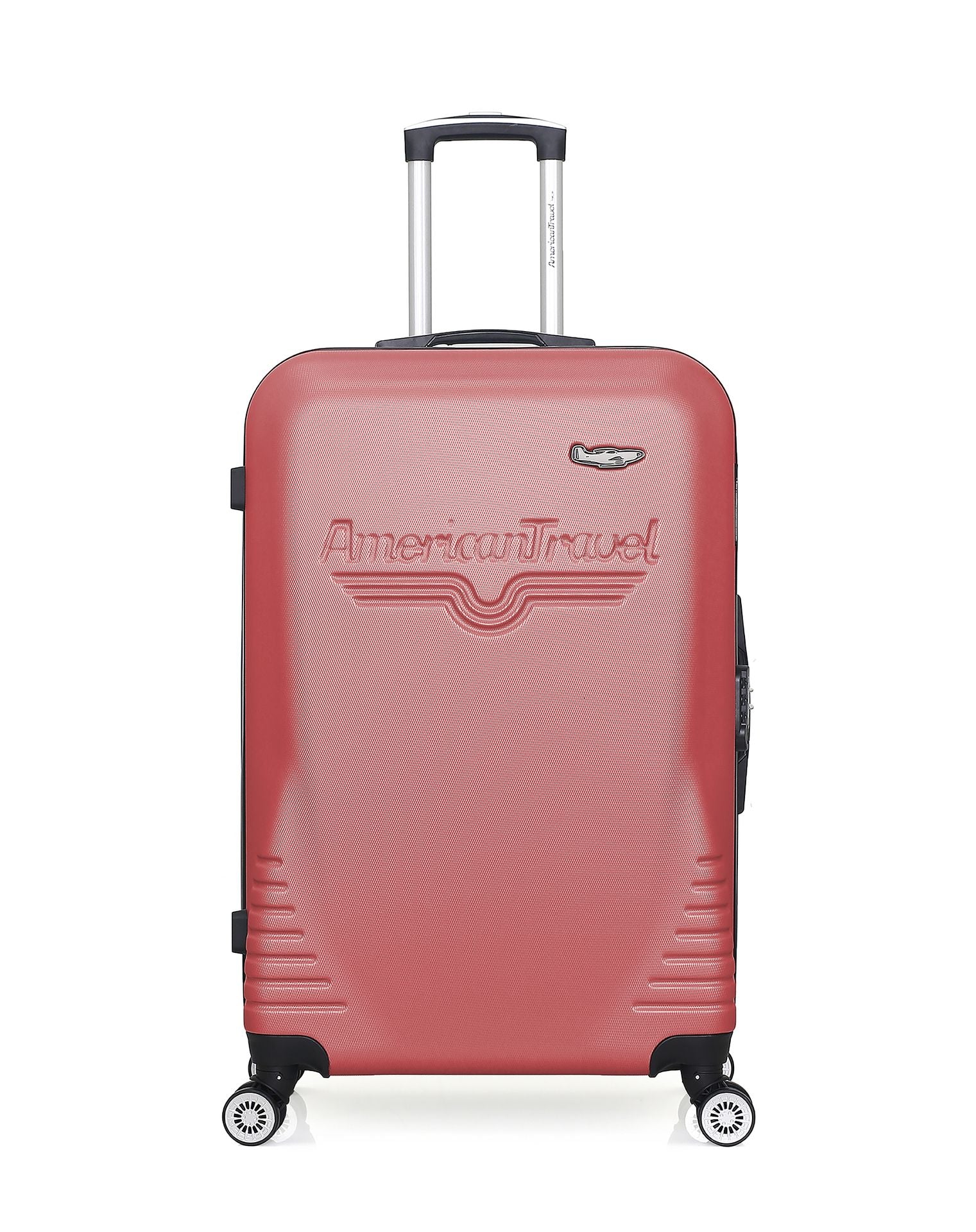 AMERICAN TRAVEL - LOT DE 3 - Valises grand format, weekend et cabine DC