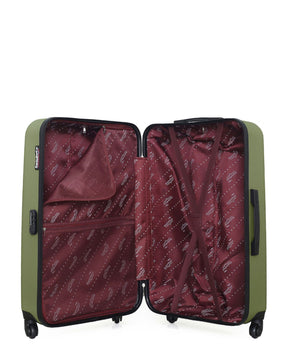 AMERICAN TRAVEL - LOT DE 4 - Valises grand format, weekend, cabine et cabine XXS BROOKLYN