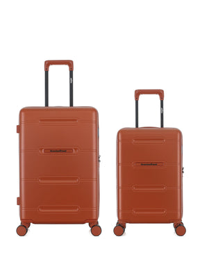 Lot de 2 Valises Rigides Taille Moyenne et Cabine XS CLEVELAND