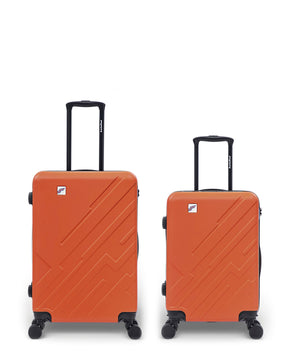 Lot de 2 Valises Rigides Taille Moyenne et Cabine YELLOWSTONE