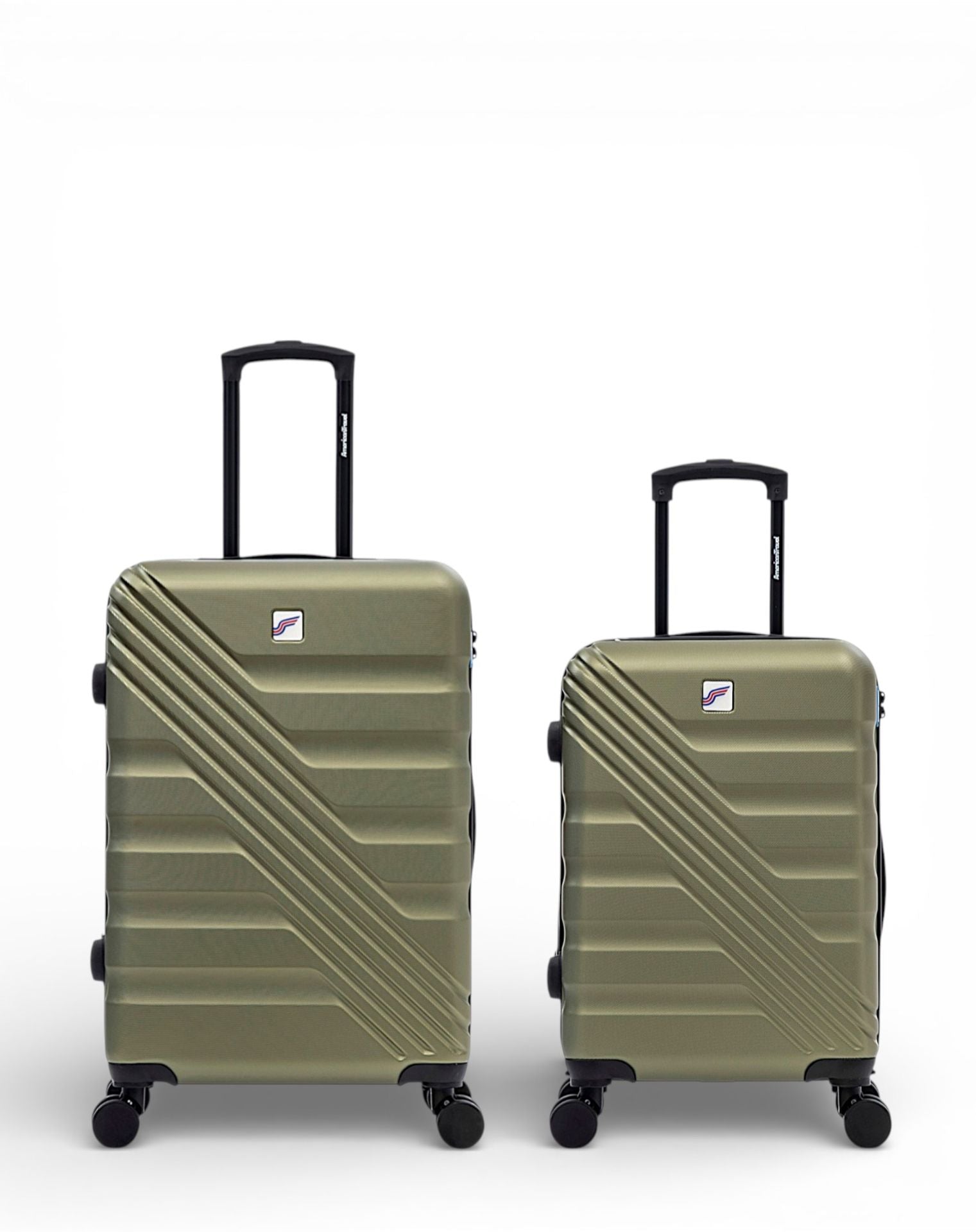 Lot de 2 Valises Rigides Taille Moyenne et Cabine REDWOOD