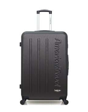 AMERICAN TRAVEL - LOT DE 4 - Valises grand format, weekend, cabine et cabine XXS BRONX