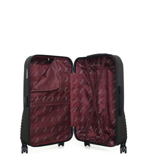 Set de 2 Valises Grand format et Weekend Abs DC 4 roues