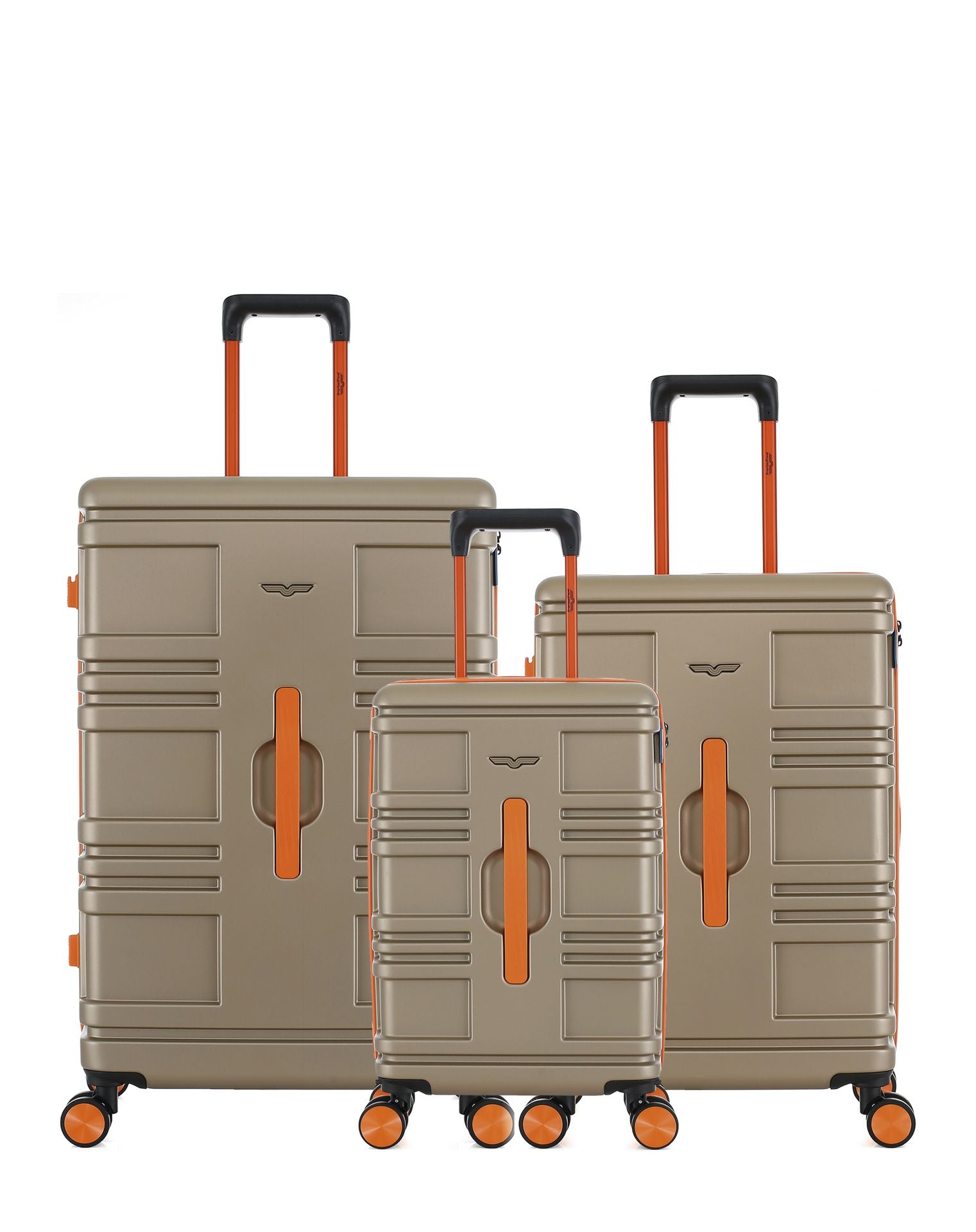 Lot de 3 Valises Rigides Grand Format, Taille Moyenne et Cabine XS EVERGLADES
