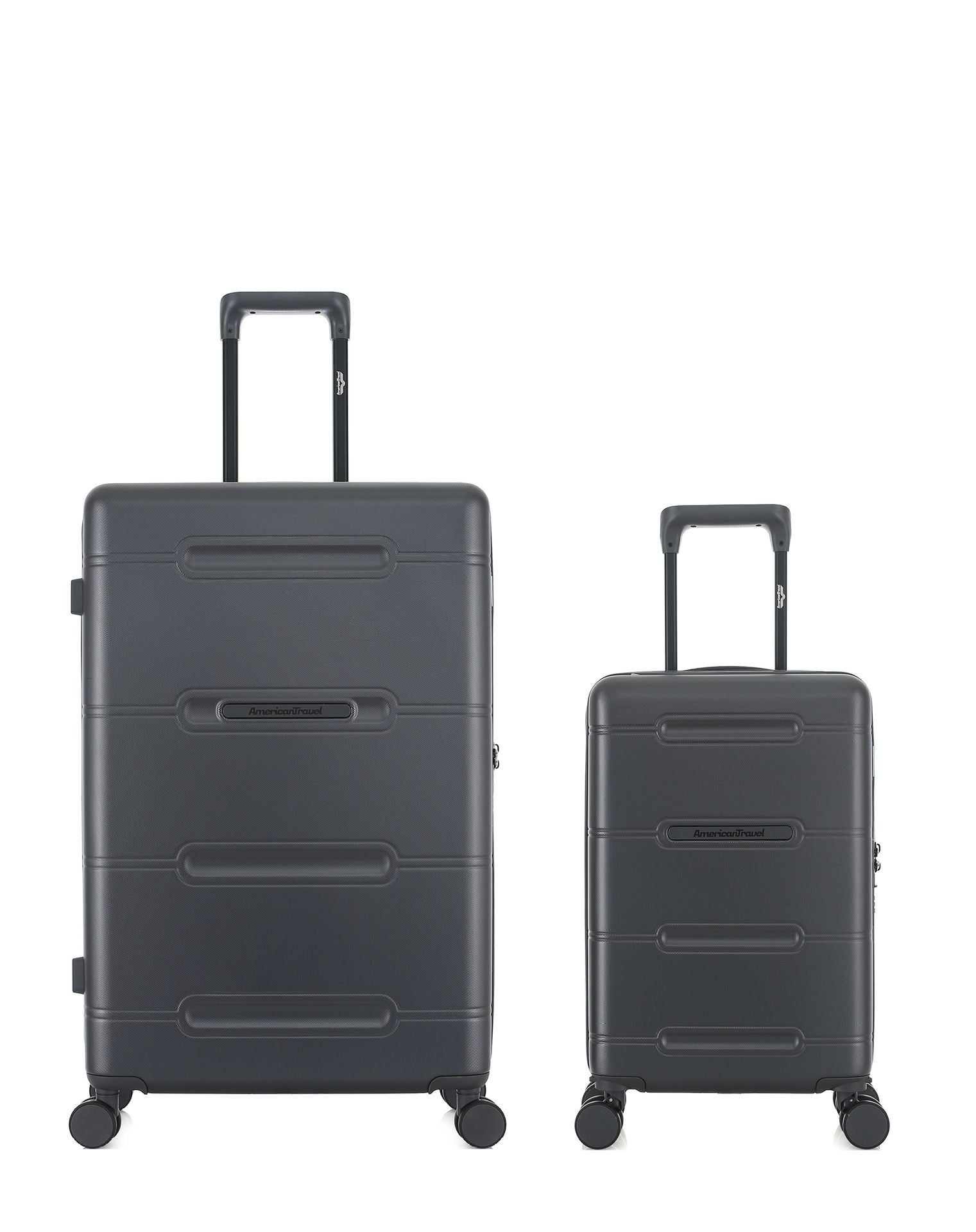Lot de 2 Valises Rigides Grand Format et Cabine XS CLEVELAND