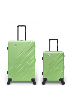 Lot de 2 Valises Rigides Grand Format et Cabine YELLOWSTONE
