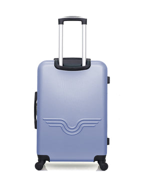 Set de 2 Valises Weekend et Cabine Abs QUEENS 4 roues