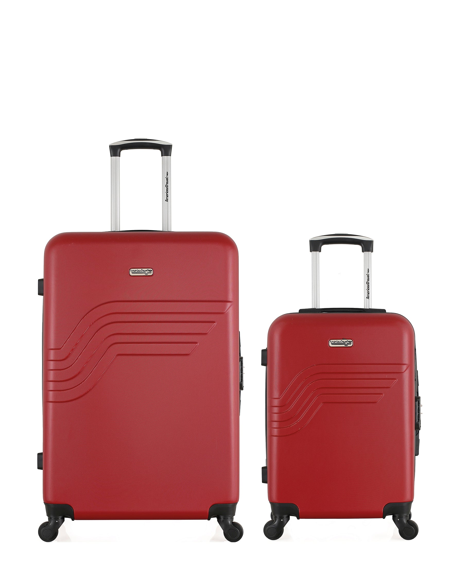 Lot de 2 Valises Rigides Grand Format et Cabine QUEENS